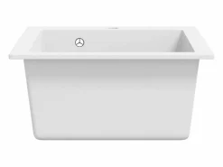 Fregadero de cocina de granito crema