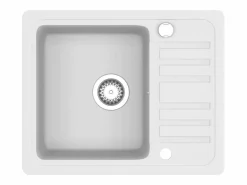 Outlet Fregadero de cocina de granito Blanco