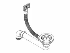 Outlet Fregadero de cocina de granito Blanco