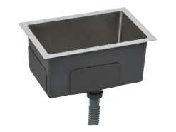 Sale Fregadero de cocina hecho a mano de acero inoxidable Fregadero