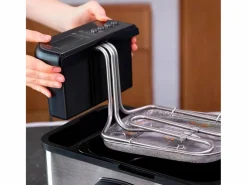 New Freidora Cecotec Cleanfry Luxury 3000 2400W 3,2L inox Plateado