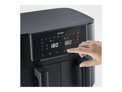 New Freidora de aire caliente FR2463 8L doble cubeta 2600W 10 programas con función Sync Cook Pequeño Electrodoméstico