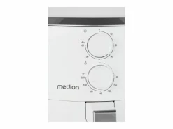 Clearance Freidora de aire caliente MEDION MD13020 1500W, 4,7L, Temporizador 60 min, Temperatura ajustable hasta 200°C, Pequeño Electrodoméstico