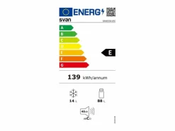 Sale Frigorífico bajo Svan SR85501EC cíclico 102L E 85 cm Blanco