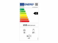 New Frigorífico combi Aspes AC185600CNFI No Frost 295L C 186 cm Electrodomésticos De Frío