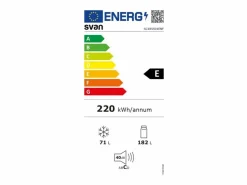 Frigorífico combi Svan SC185501ENF No Frost 253L E 181 cm