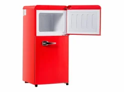 New Frigorífico de 60L con 2 puertas e iluminación LED - Consumo energético 102 kWh/año - Electrodomésticos De Frío