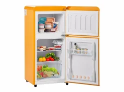 Hauss Spole Frigorífico de 60L con 2 puertas e iluminación LED - Consumo energético 102 kWh/año - antiguo