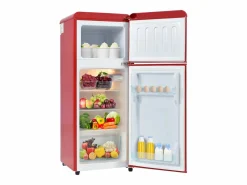 Best Frigorífico retro de 92 litros con 2 puertas e iluminación LED - -27 °C a 13 °C - Electrodomésticos De Frío