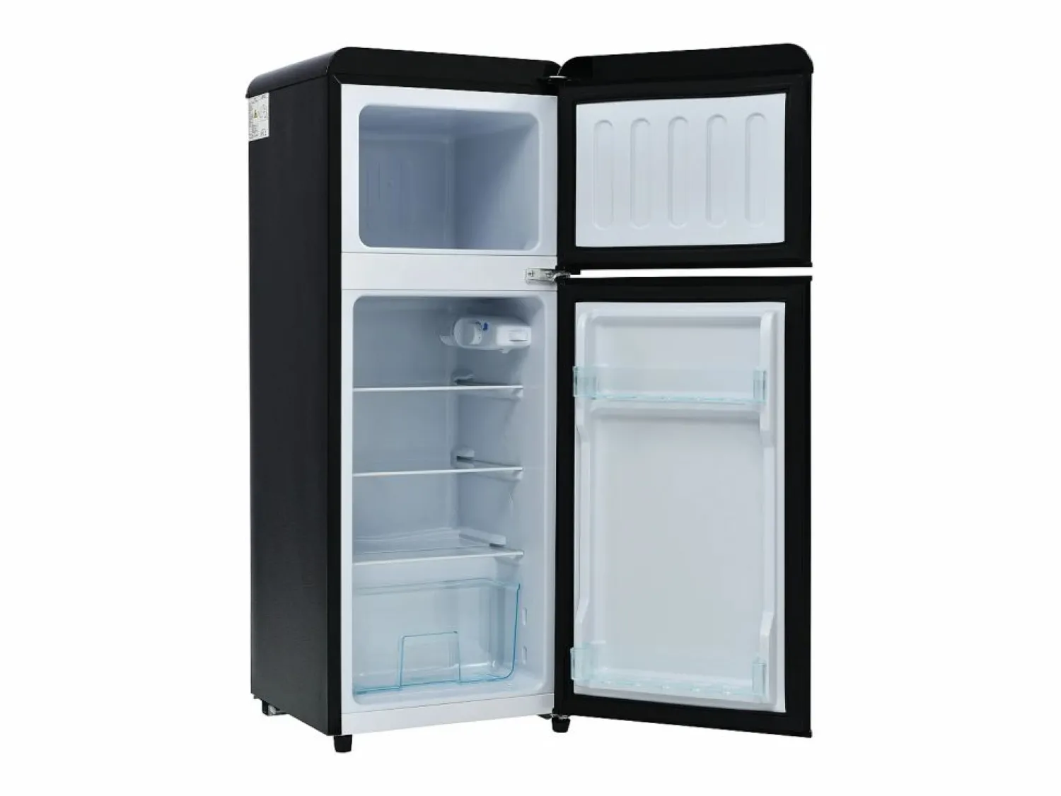 Online Frigorífico retro de 92L con 2 puertas e iluminación LED - -27°C a 13°C - Electrodomésticos De Frío