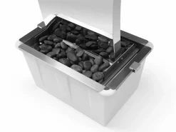 MYLIA Fuente de exterior de acero inoxidable - - HOKI