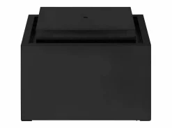 Outlet MYLIA Fuente de exterior en acero inoxidable, An. 50 x Alt. 34 cm, , TILAPIA Negro