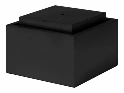 Outlet MYLIA Fuente de exterior en acero inoxidable, An. 50 x Alt. 34 cm, , TILAPIA Negro