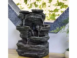 Online Zen Light Fuente de interior Pietra con iluminación LED Marru00f3n
