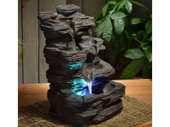 Online Zen Light Fuente de interior Pietra con iluminación LED Marru00f3n