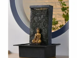 Hot Fuente de resina de Buda Zenitude Estatua