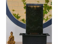 Hot Fuente de resina de Buda Zenitude Estatua