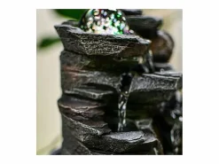 Hot Fuente de resina natural Satya Estatua