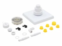 Sale Fuente griega para piscina 13 piezas blanca ES809316 Blanco