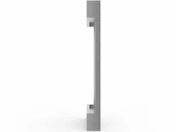 Best MYLIA Fuente mural exterior interior acero inoxidable LED, An. 56,5 x H. 112 cm, Plateada, SOLINA Plateado