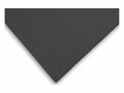 Clearance Funda de algodón 45x185 cm PERCALE antracita Funda De Travesaño