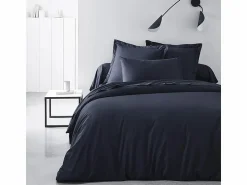 Today Funda de almohada cilíndrica esencial de 45 x 185 cm, 100% algodón, azul marino