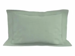 Hot Soleil d'ocre Funda de almohada de algodón 57 hilos 50x70 cm LISO agua Verde