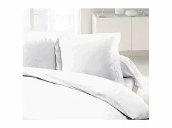 Discount Funda de almohada Lovely Home Blanco 63 x 63 cm (2 Unidades) Funda De Almohada