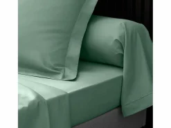 Best Funda de almohada "Percaline" 85x185cm 100% algodón Tilo Certificado Oeko-Tex Funda De Travesaño