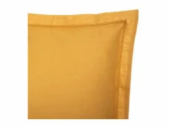 Sale Atmosphera Funda de cojín algodón ocre de 50x70cm Amarillo
