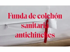 PIKOLIN Funda de colchón 80x190cm| HOME|Antichinches|Cierre hermético