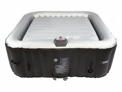 Discount Habitat et jardin Funda hinchable para spa cuadrado 6 plazas 180cm Gris