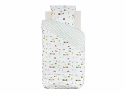 Atmosphera for Kids Funda nórdica algodón blanco 0.5x140x200 cm