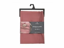 Atmosphera Funda nórdica algodón rosa 90x190cm