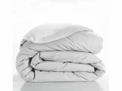 Outlet Promo Linge Funda Nórdica "Lina" 220x240cm Algodón 57 hilos/cm² Blanco