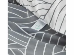 Clearance Cotton Artean Funda nórdica reversible SALINAS microfibra 240x220 Cama de 150 Gris