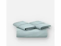 Online Morfeo Descanso Funda nórdica verde agua 180x190/200 - 100% algodón orgánico premium Verde claro