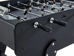 Best Vente-unique Futbolín de MDF - Ancho 153 x Prof. 77.6 x Alt. 96 cm - LIONEL Negro