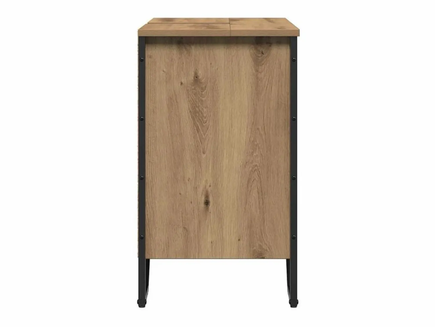Sale vidaxl Gabinete de Lavabo para Baño Roble artesanal 60 x 35 x 60 cm Marru00f3n