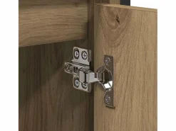 Sale vidaxl Gabinete de Lavabo para Baño Roble artesanal 60 x 35 x 60 cm Marru00f3n