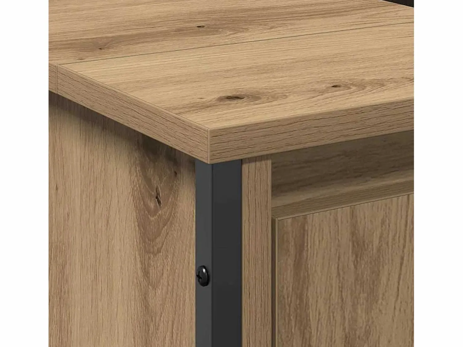 Sale vidaxl Gabinete de Lavabo para Baño Roble artesanal 60 x 35 x 60 cm Marru00f3n