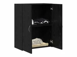 Clearance Gabinete de oficina de roble 60 x 32 x 77,5 Madera de ingeniería Armario Oficina