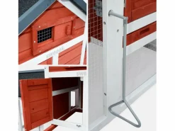 Outlet Gallinero de madera con corral para 3 gallinas Cama De Animales De Compañía