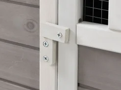 Best Gallinero de madera con ponedero - 2 gallinas - Ancho 106 x Prof. 64 x A. 71 cm - Natural - ANSER Cama De Animales De Compañía
