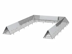 Clearance Gallinero Portátil para Exteriores SucceBuy (600 × 400 × 61.5 cm) Negro