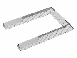 Clearance Gallinero Portátil para Exteriores SucceBuy (600 × 400 × 61.5 cm) Negro