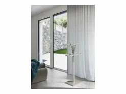 Galán 356 herraje cromo satinado lacado en color visón, 110 cm(alto)47 cm(ancho)34 cm(la