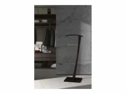 Hot Galán 310 herraje cromo satinado lacado wengué, 115cm(alto) 48cm(ancho) 28cm(largo) Galán De Noche