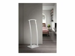 Clearance Galán 385 herraje cromo satinado lacado , 117cm(alto) 40cm(ancho) 28cm(largo) Blanco