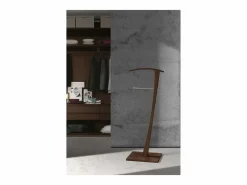Galán 310 herraje cromo satinado lacado nogal, 115 cm(alto)48 cm(ancho)28 cm(largo)